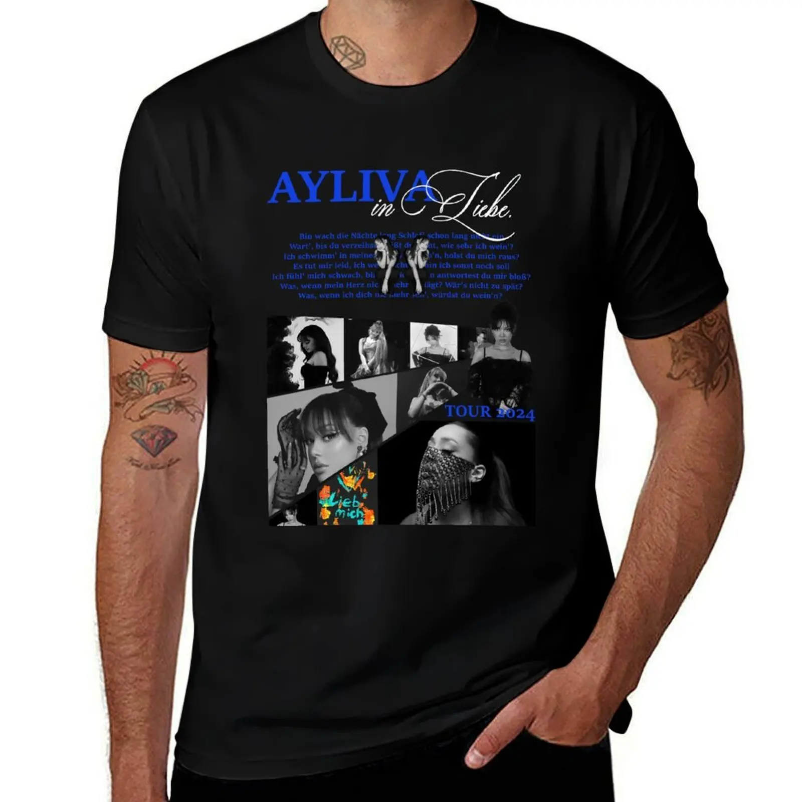 Ayliva in liebe tour 2024 T-Shirt Halloween Casual T-Shirt