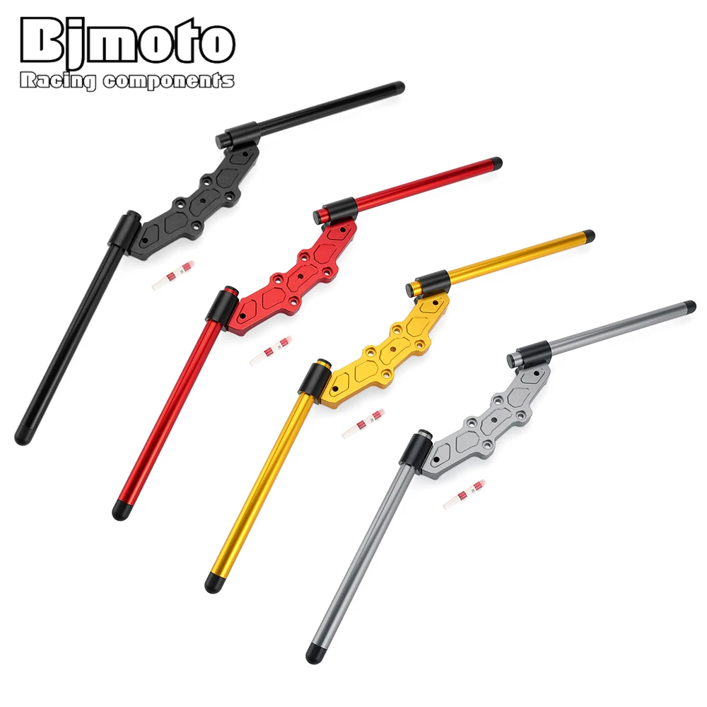 22mm Motorcycle Clip On Adjustable Handlebar Fork Clamp Adapter For DUCATI Monster 1100 1100S 696 796 Handle Bars
