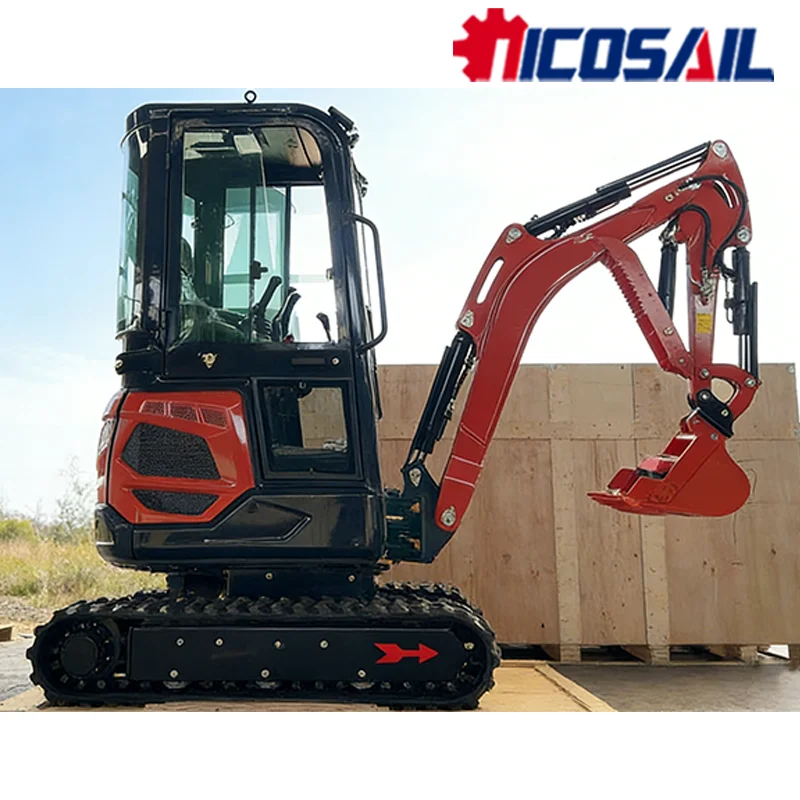 

Mini Excavator 1.8 Ton Mini Excavator For Construction Multi Function For Digging Lifting Grabbing
