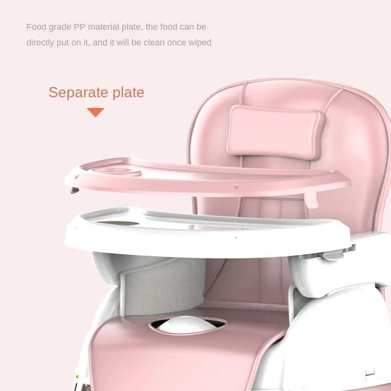 Baby Dining Chair Pieghevole Portatile Casa Da Pranzo Sedia Del Bambino Bambino Tavolo Da Pranzo Tavolo Da Pranzo Sedia