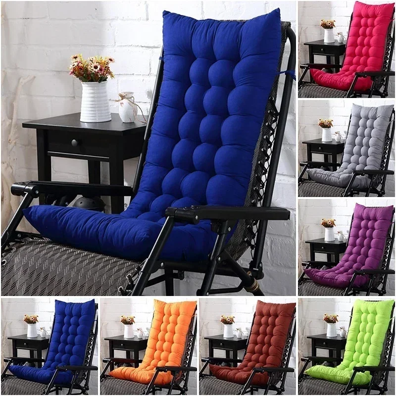 Autumn and Winter Sanding Chair Cushion Thickened Double-sided Folding Chair Cushion Rocking Chair Cushion (Only Cushion)