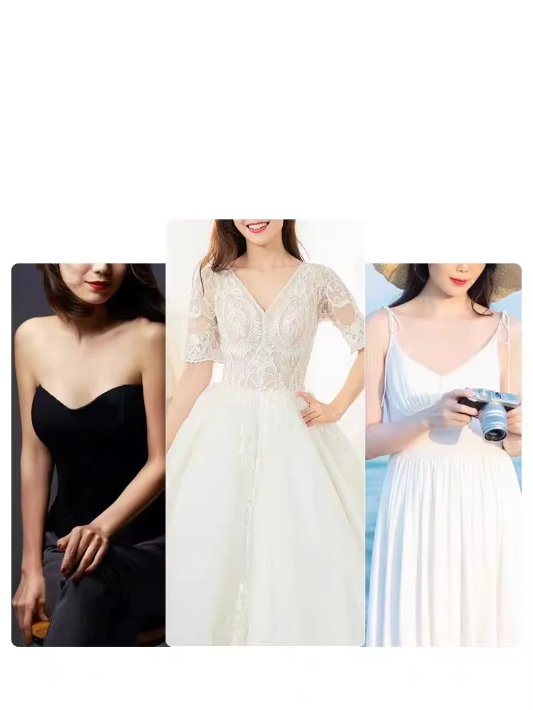 Couvre-mamelons en Silicone réutilisables, sans bretelles, invisibles, auto-adhésifs, cache-tétons, accessoires de Lingerie et de sous-vêtements pour femmes