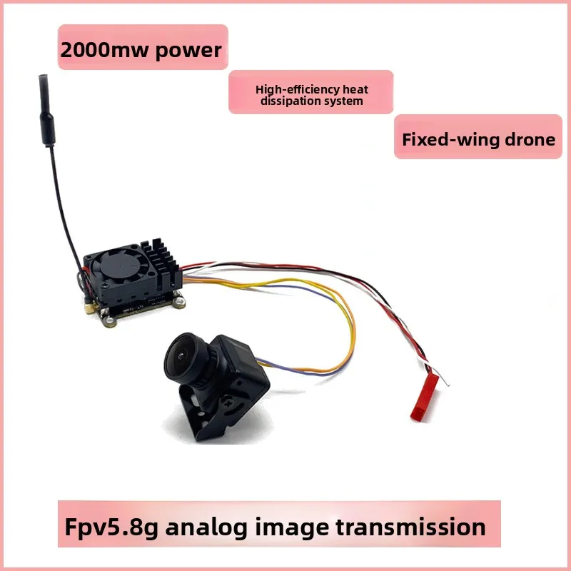 

SLONWAKE 5,8G высокая мощность 2 Вт имитация передачи изображения FPV длинные аксессуары для самолетов поддержка комплекта настройки параметров OSD