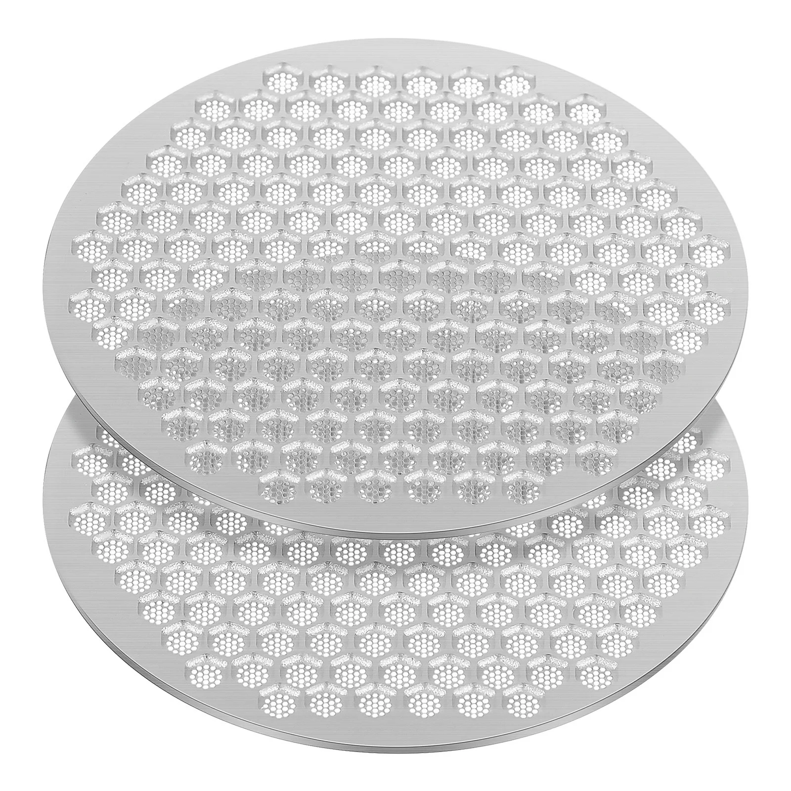 

2Pcs Metal Coffee Filter Screen Reusable Espresso Accessories Fine Filtration Portable Size Dishwasher Safe Wide Compatibility