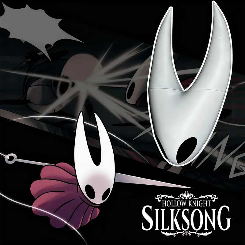 

Игра Hollow Knight: Silksong Hornet Косплей Маска для взрослых Унисекс PLA Костюмы Маски Анфас Шлем Хэллоуин Карнавальный Опора