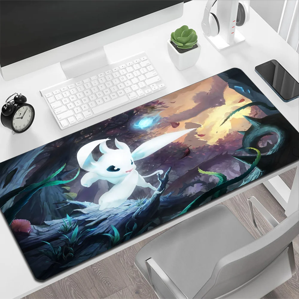 Ori e a floresta cega grande mouse pad jogos mouse pad pc gamer computador mouse tapete grande mousepad xxl tapete teclado tapete de mesa