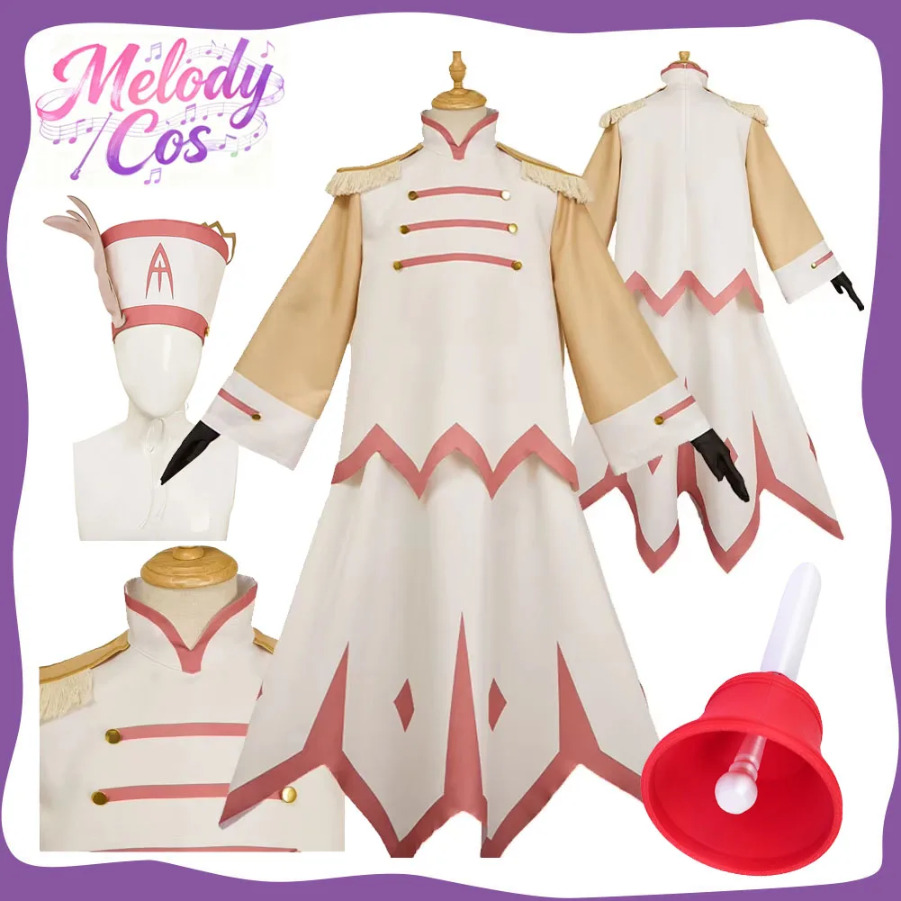 

Abel Cosplay Costume Hat Anime Cartoon Hotel Roleplay Women Girls Jacket Skirt Gloves Outfits Halloween Dress Up Party Disguise