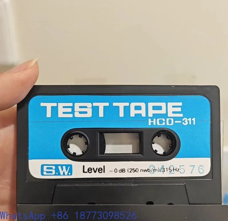 nouveau-ruban-de-test-de-niveau-315hz0db-enregistreur-a-bande-prise-de-cassette-reparation-test-d'etalonnage