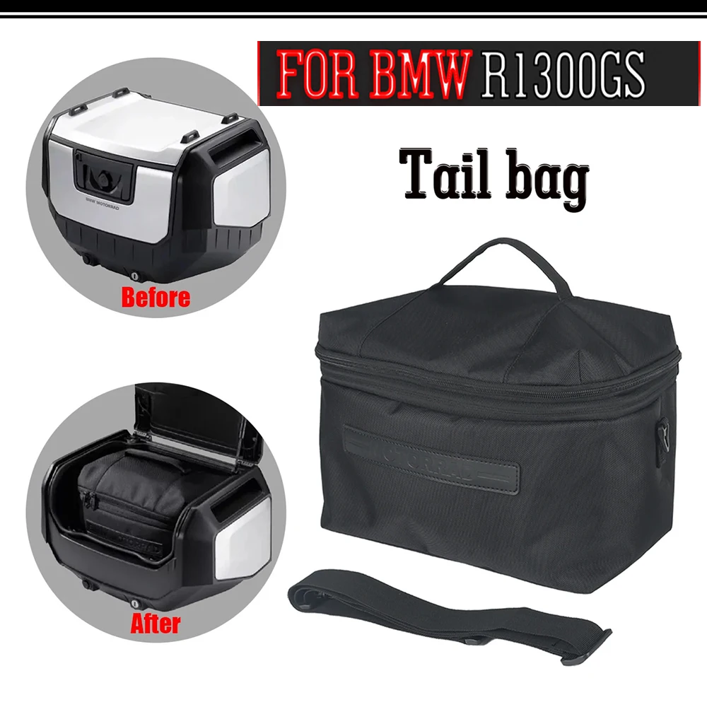 2023 2024 New Motorcycle Top Box Inner Bag Luggage Black Suitable for BMW R 1300 GS R1300 GS R 1300GS R1300GS