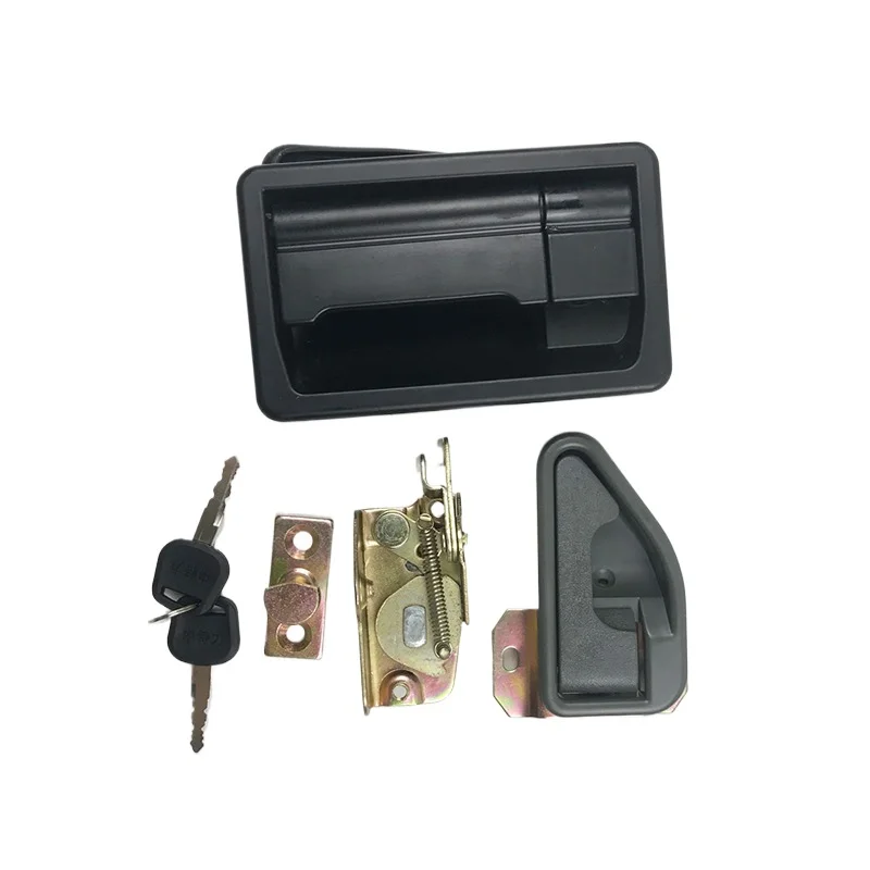 

Excavator For Yuchai Yc35/50/60-6-7-8 Cab Door Lock Assembly Lock Block External Handle Lock Buckle Accessories