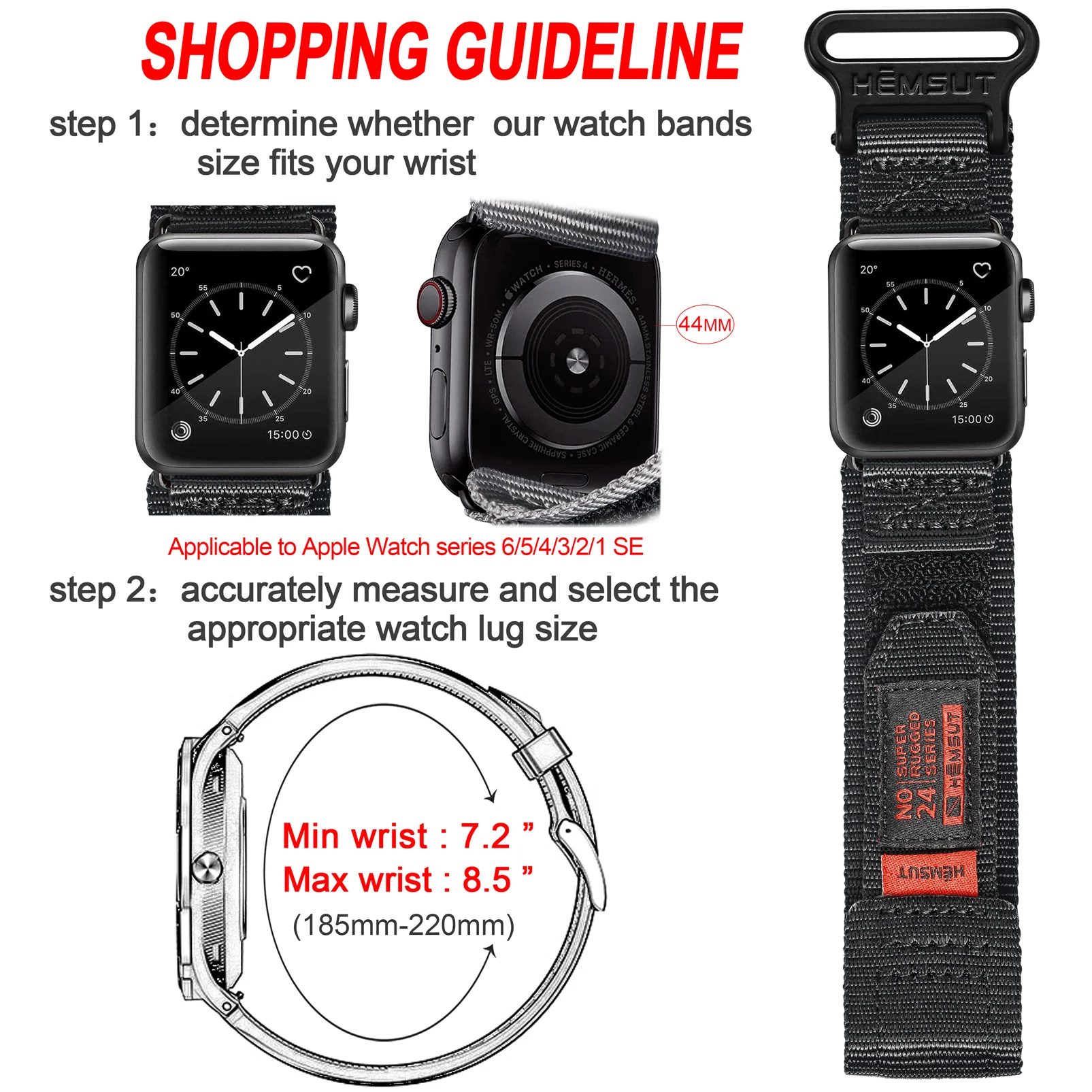 Compatible With Apple Watch, Band For iWatch 38/40/41/42/44/45/49/46mm,For Series Ultra10/9/8/7/6/5/4/3/2/1/SE Men Women