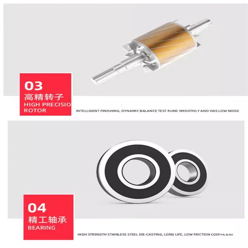 100W Household Electric Grinding Polishing Table Grinding Coarse and Fine Double Grinding Wheels Small Grinding Machine