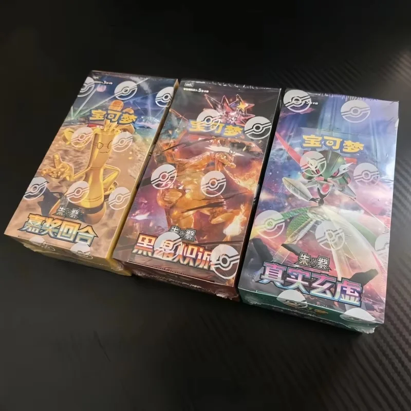 

Genuine Pkm Ptcg 12 13 14 Series Booster Simplified Chinese Collection Cards Gholdengo Charizard Surprise Gifts For Fans
