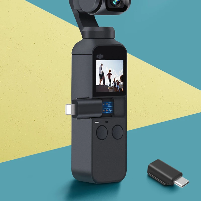 For DJI Osmo Pocket 2 TYPE-C IOS Smartphone Adapter Phone Data Connector Interface Handheld Gimbal Camera Accessories