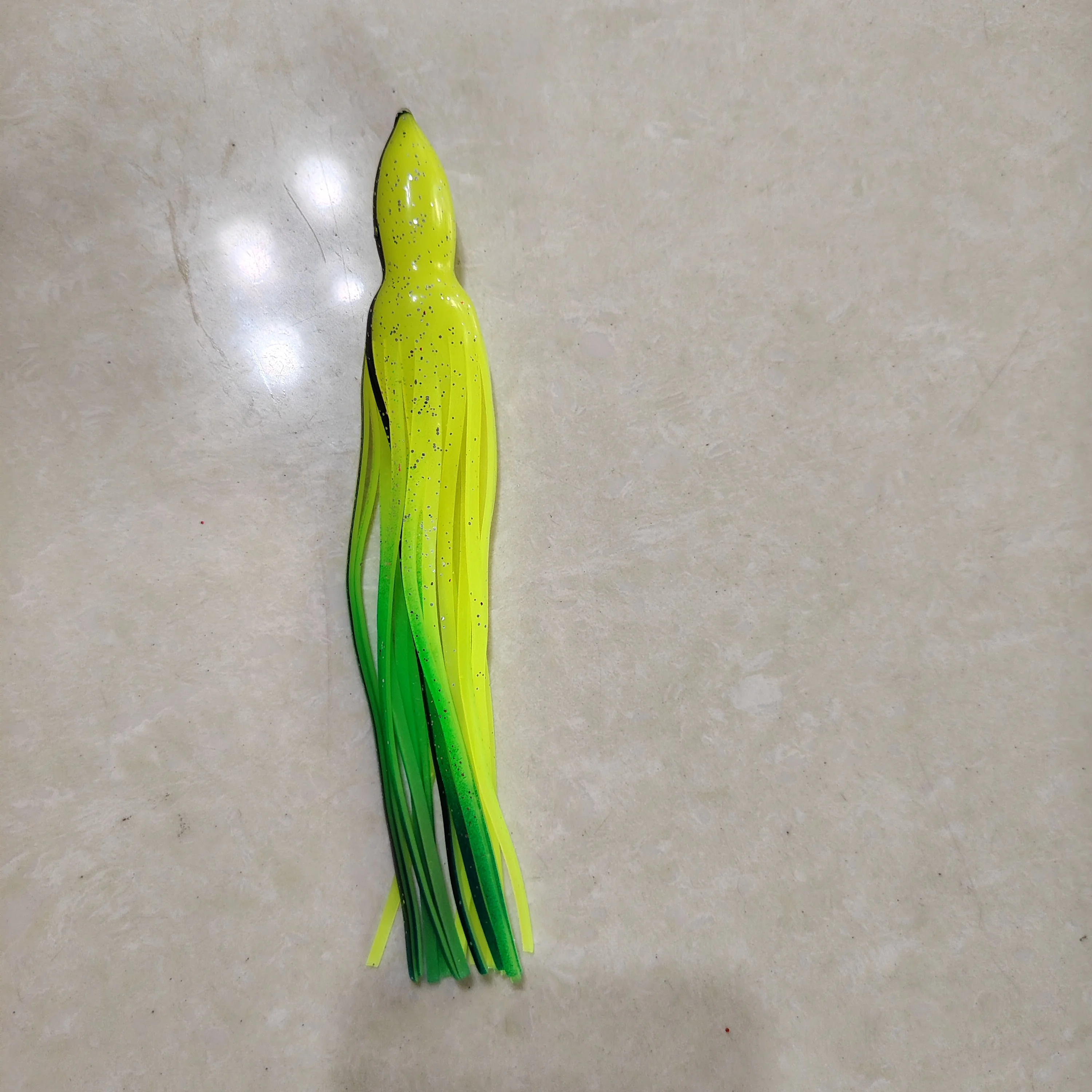 50 Stück Oktopus-Rock-Köder, weiche Tintenfisch-Köder, Angelköder zum Schleppangeln für Thunfisch, Mahi, Marlin, Offshore-Big-Game-Angeln – Detail 5