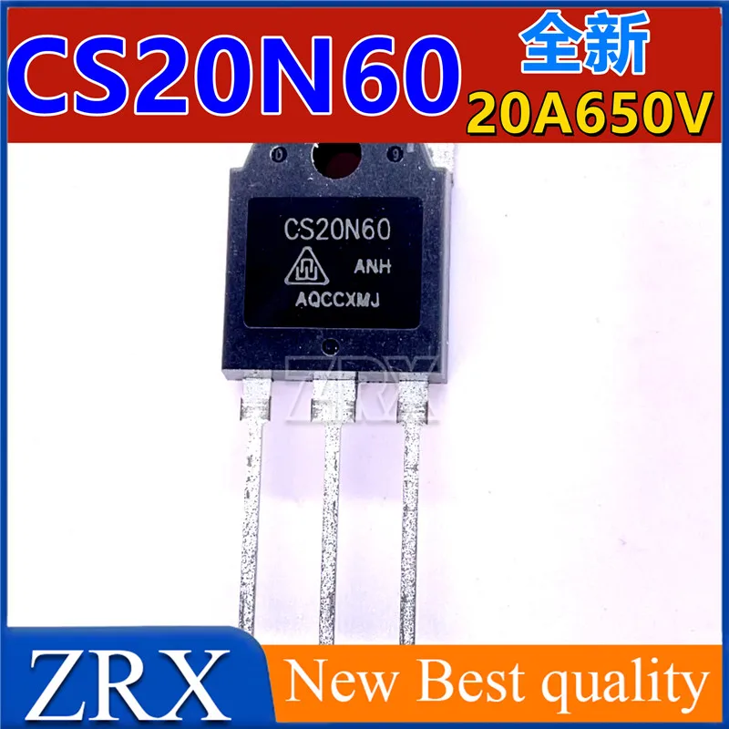 5 pz/lotto nuovo CS20N60 20A/600V controller caricabatterie per veicoli elettrici inverter transistor ad effetto di campo