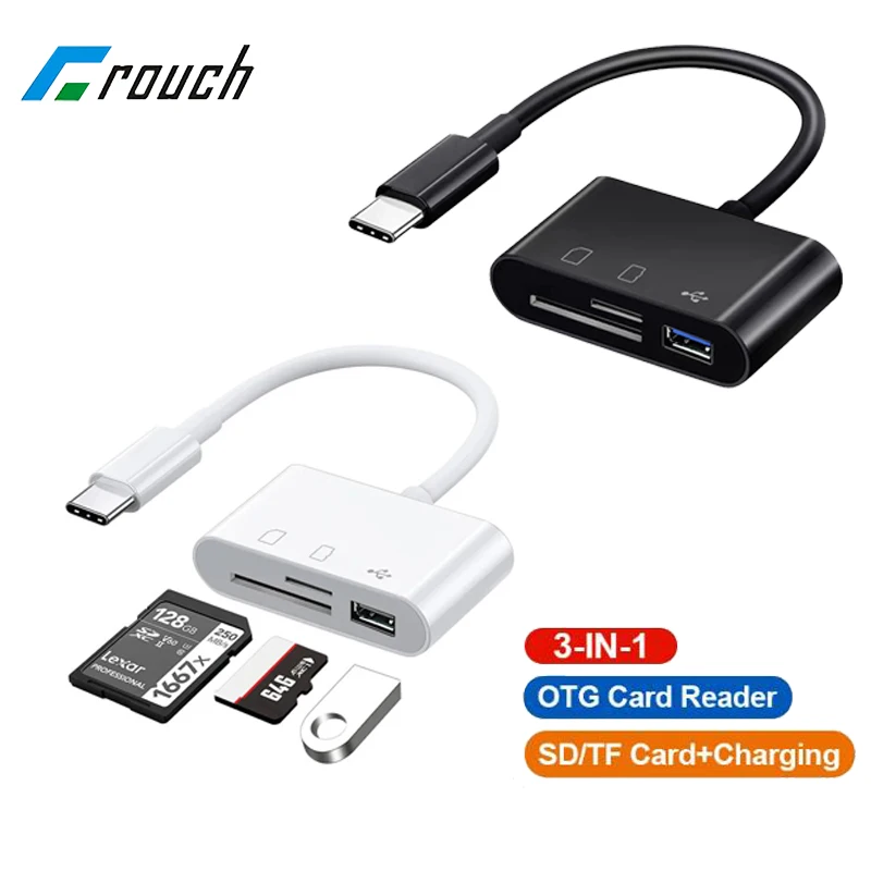 3-In-1 Otg Card Rea… - image