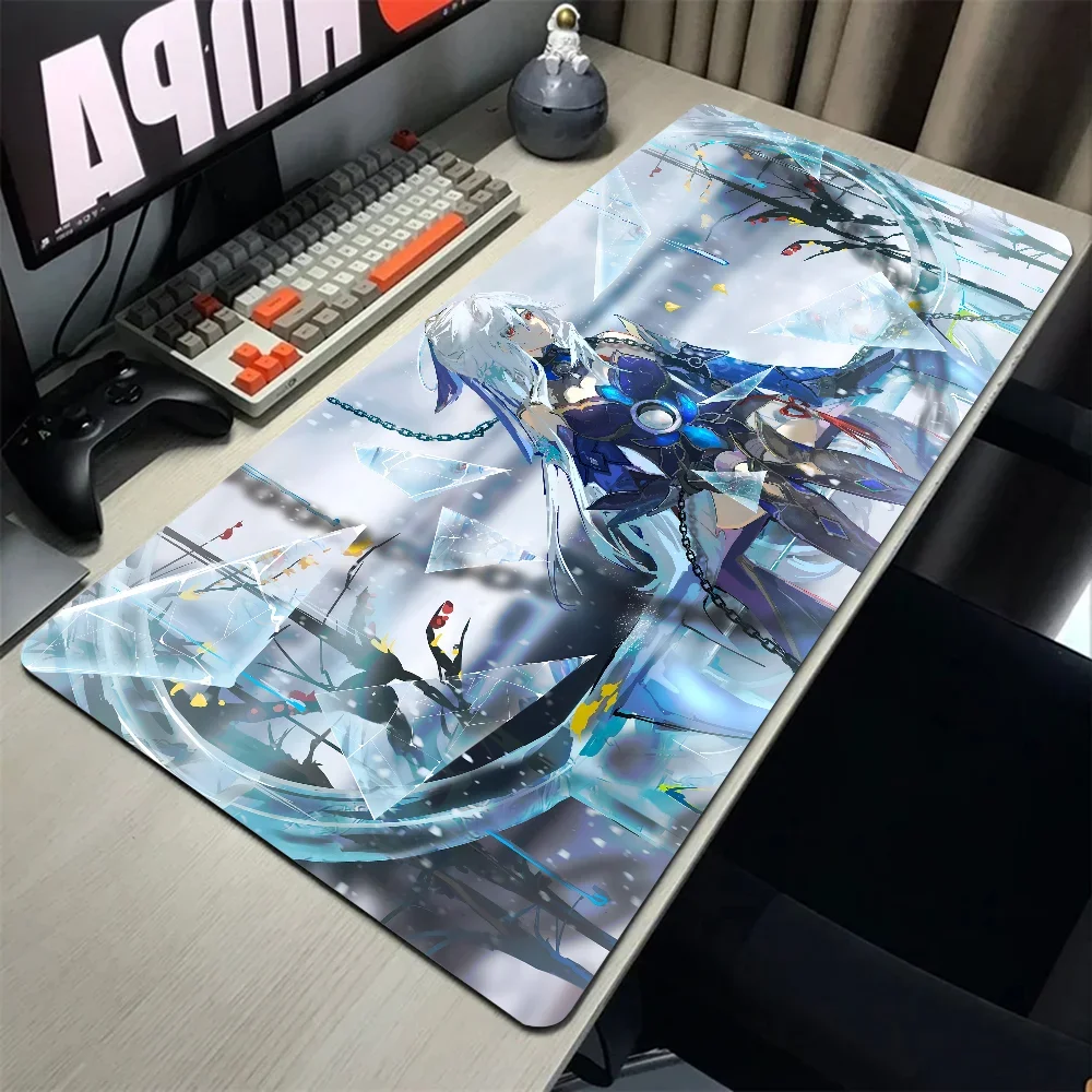 Game Anime Honkai Star Rail Jingliu Mousepad Mouse Mat Desk Mat With Pad Gaming Accessories Prime Gaming XXL Keyboard Pad Stitch