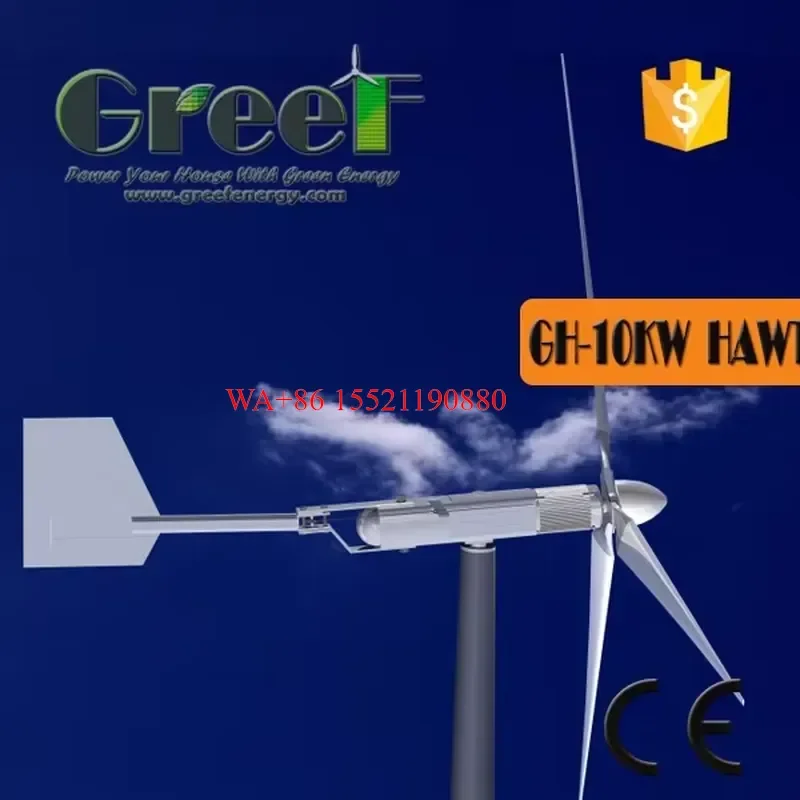 WMWMNU for 10KW 20KW 30KW Solar Wind Hybrid System Home Use Power Generation with Power Surplus Sell Option
