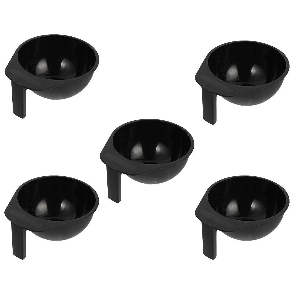 5Pcs Hair Dye Bowls Professional Hair Color Mixing Bowls for Salon Hairdressing Tools Reusable Lightweight ABS Material - Image 6