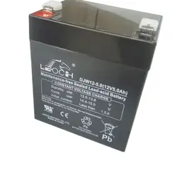 DJW12-5.0AH Battery Emergency Power Supply 12v  5AH For Elevator Parts