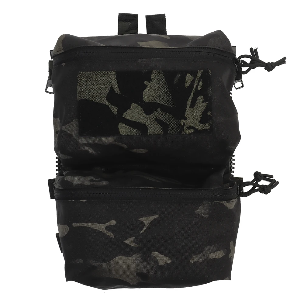 FCPC V5-Stil Taktische Plattenträgerweste – MOLLE Modulare Jagd- und Airsoft-Weste mit Utility-Tasche auf der Rückseite – Detail 33