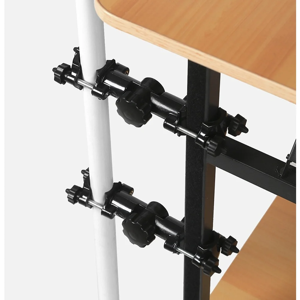 Rotatable Fastener for Outdoor Umbrella Stall Cart Fishing Camping Swivel Mount with 360 Degree Rotation and Portable Design