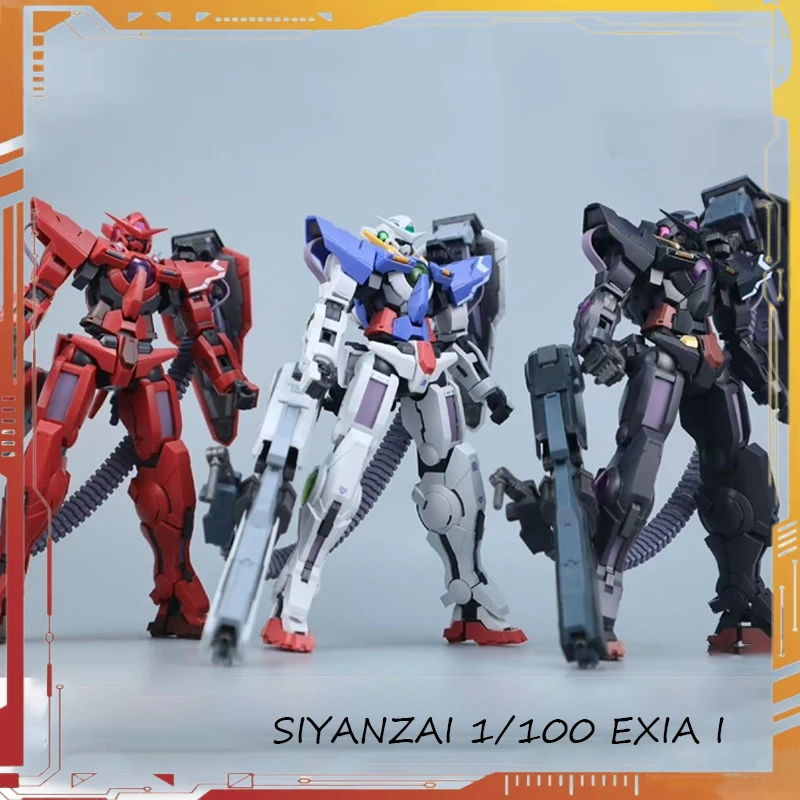 

New Siyanzai Model KO Exia i GN-001 Action Figure 1/100 Scale Assembly Model Kit 00 Anime Figure Room Decor Birthday Gift