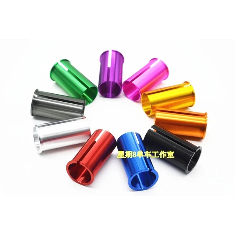 

27.2 to 30.4/30.8/31.6 Reducing Sleeve MTB Bike Road Bicycle Seatpost Converted
