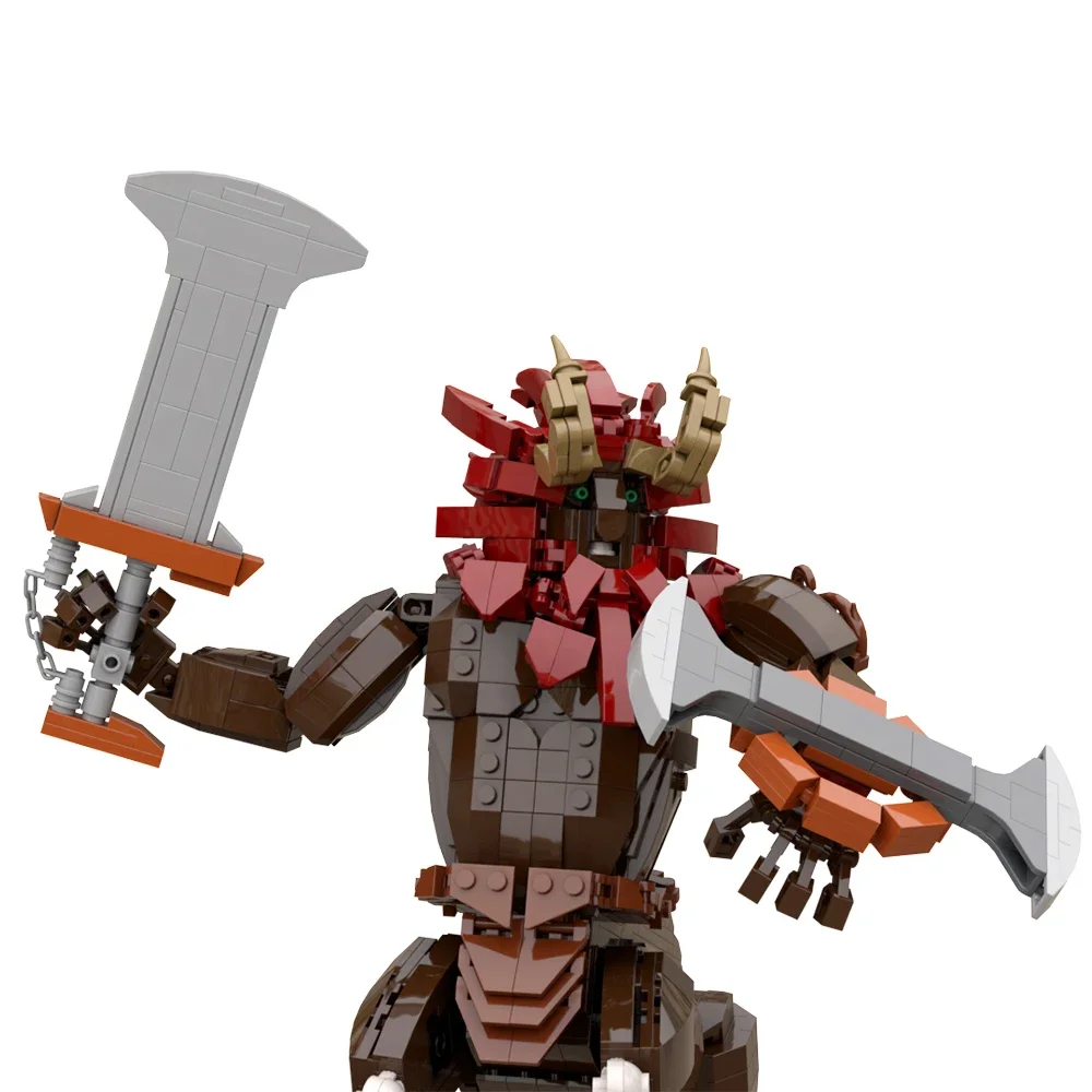 MOC-63736 Centaurs Lynel Monster Brickheadz Bausteine Kit Spiel Zeldaedd Breath of the Wild Horse Ziegel als Geburtstagsgeschenk