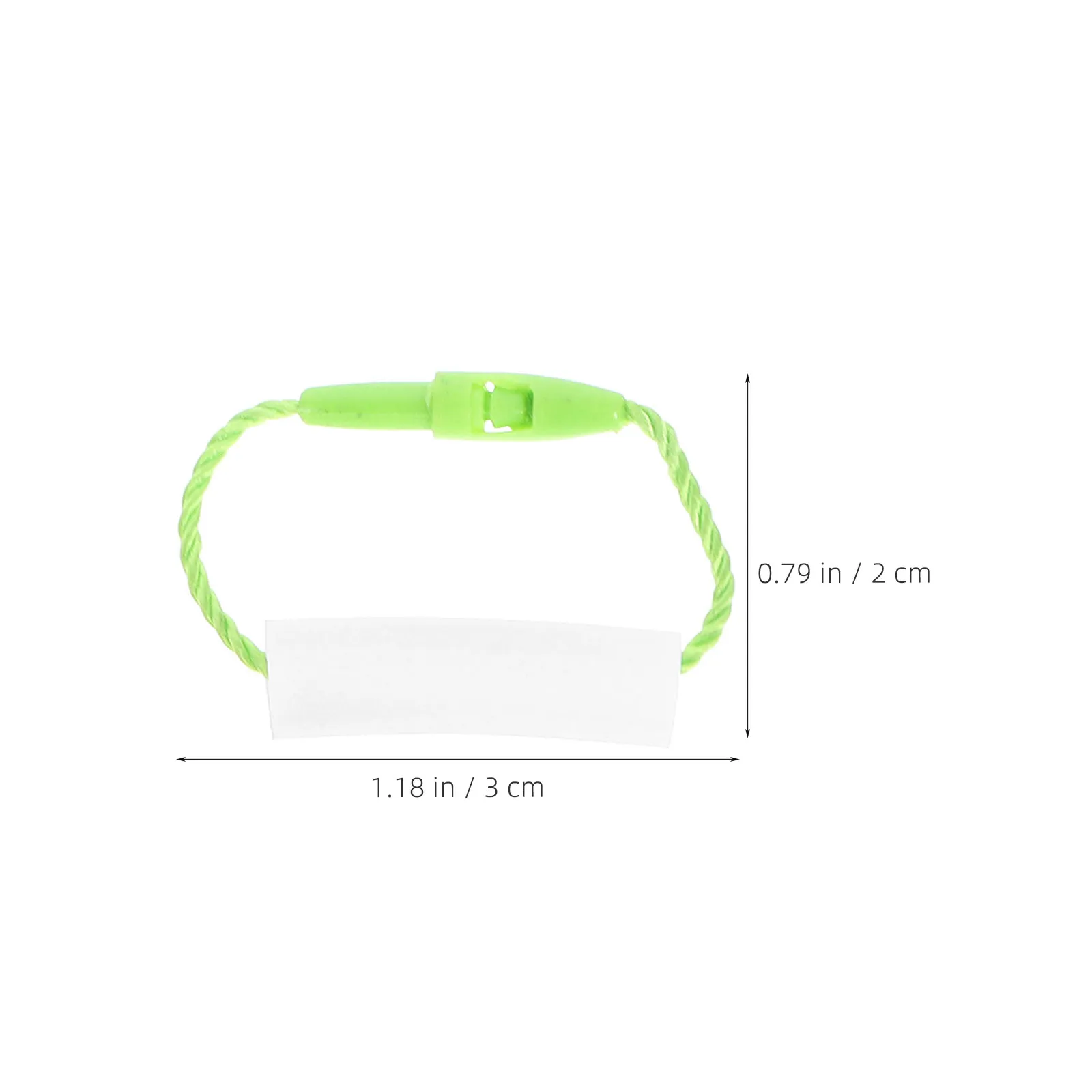 20Pcs Waterproof Name Tags Water Bottle Name Writable Double-sided Label Hanging Rope School Backpack Shoes