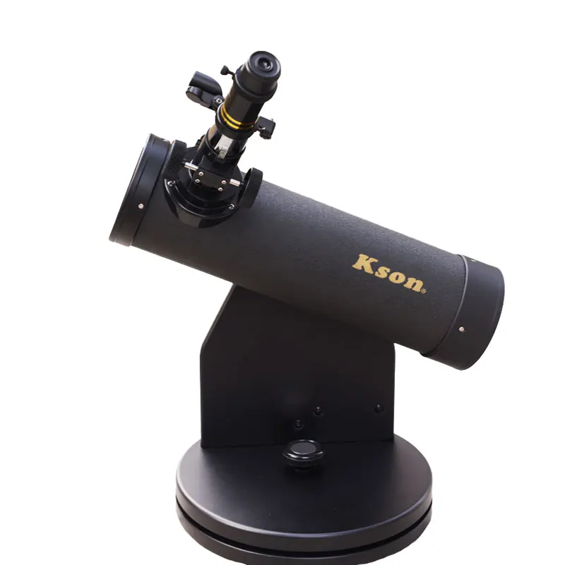 DOB Dobsonian telescopio astronomico Desktop 1.25in 80 f500 250X HD oculare multistrato rivestito 19mm Red Dot Finderscope 360 ° ruota