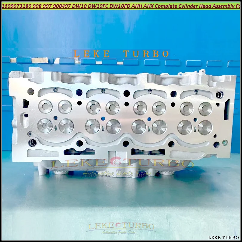 1609073180 908 997 908497 DW10 DW10FC DW10FD AHH AHX Complete Cylinder Head Assembly For Citroen For Focus Galaxy Kuga 2.0L 16V
