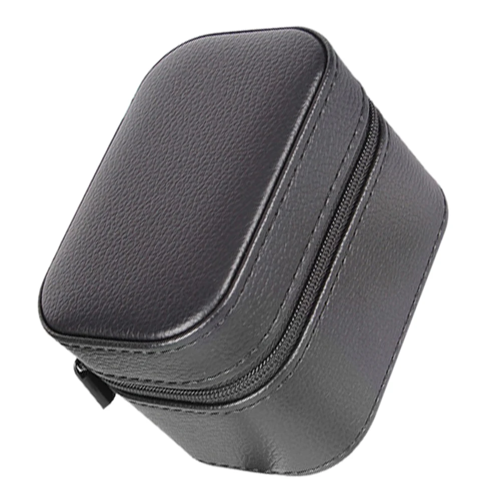 Watch Box Durable Material Smooth Texture Black Color Storage Container Case Jewelry ganizer Suitable Watches