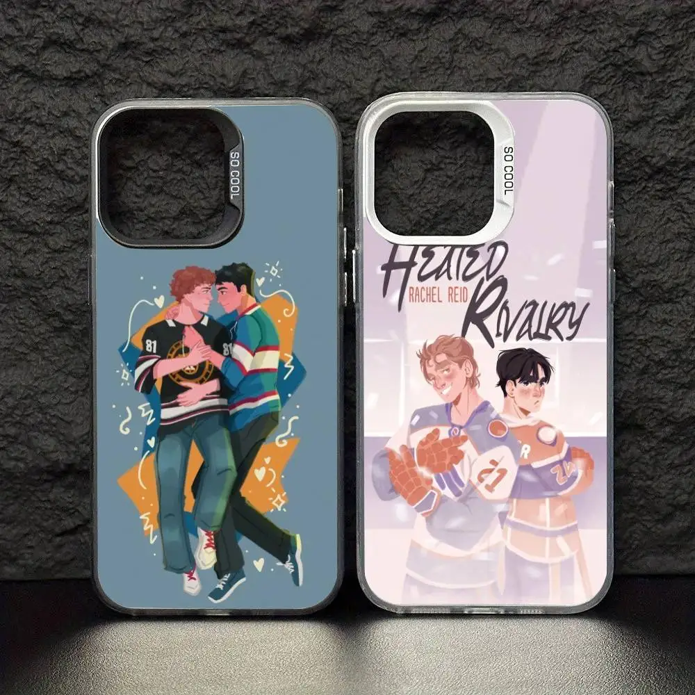 

H-Heated Rivalry Shane And Ilya Phone Case For iPhone 17,16,15,14,13,12,11,Pro Max,Plus Candy Silver Cover