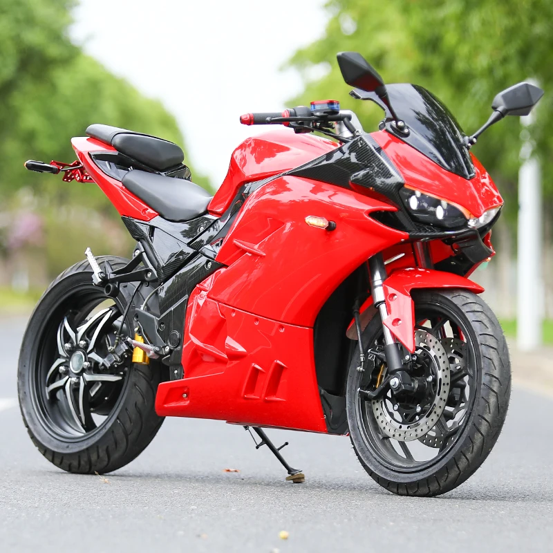 STLF 5000W 130km/h Superschnelles Elektromotorrad mit Mittelkettenmotor für Erwachsene