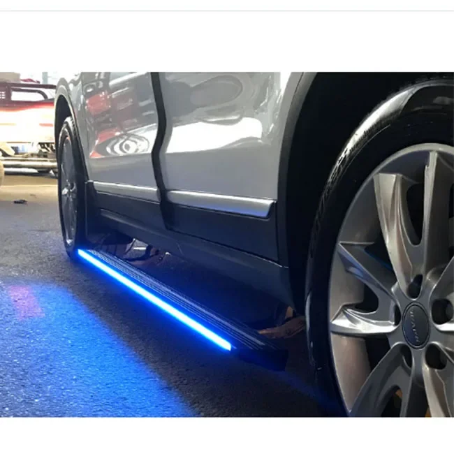 

electric running board electric pedal cars Led light optional for 3008 2013+