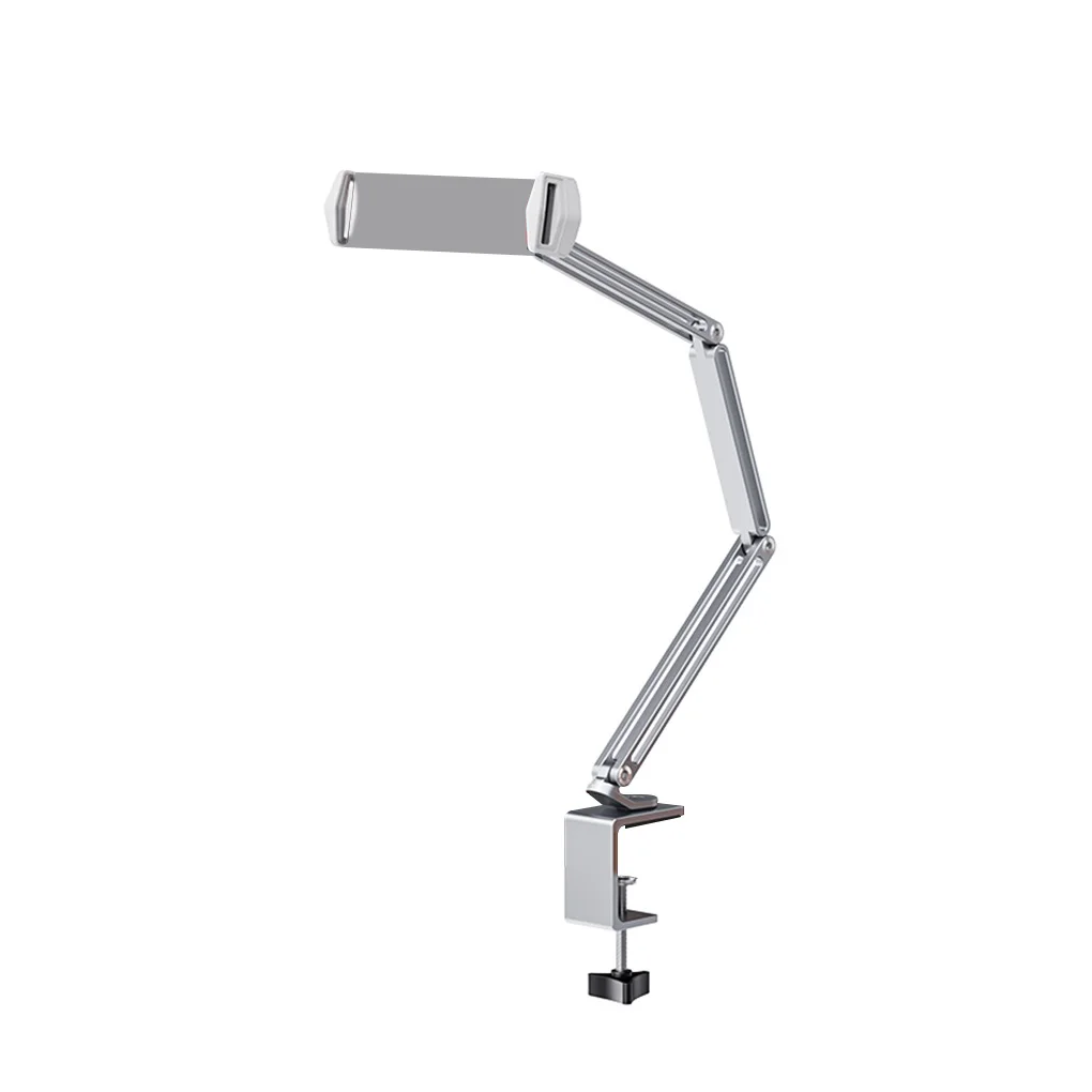 Phone Holder Adjustable Aluminum Alloy Reusable Tablet Bracket Storage