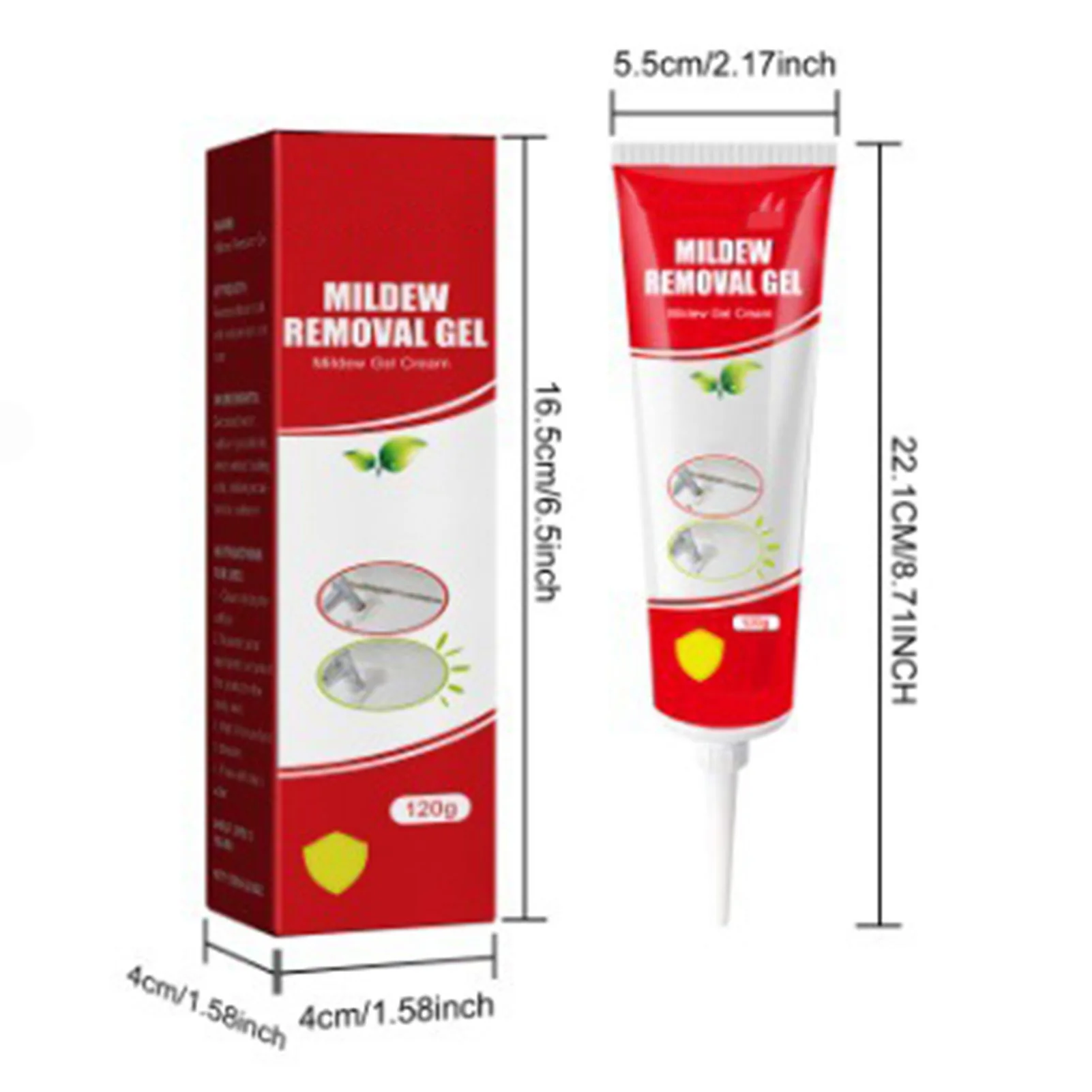 Household  Mold Remover Gel Powerful Mildew Agent Remover for Ceramic Tile Pool Removing Mildew