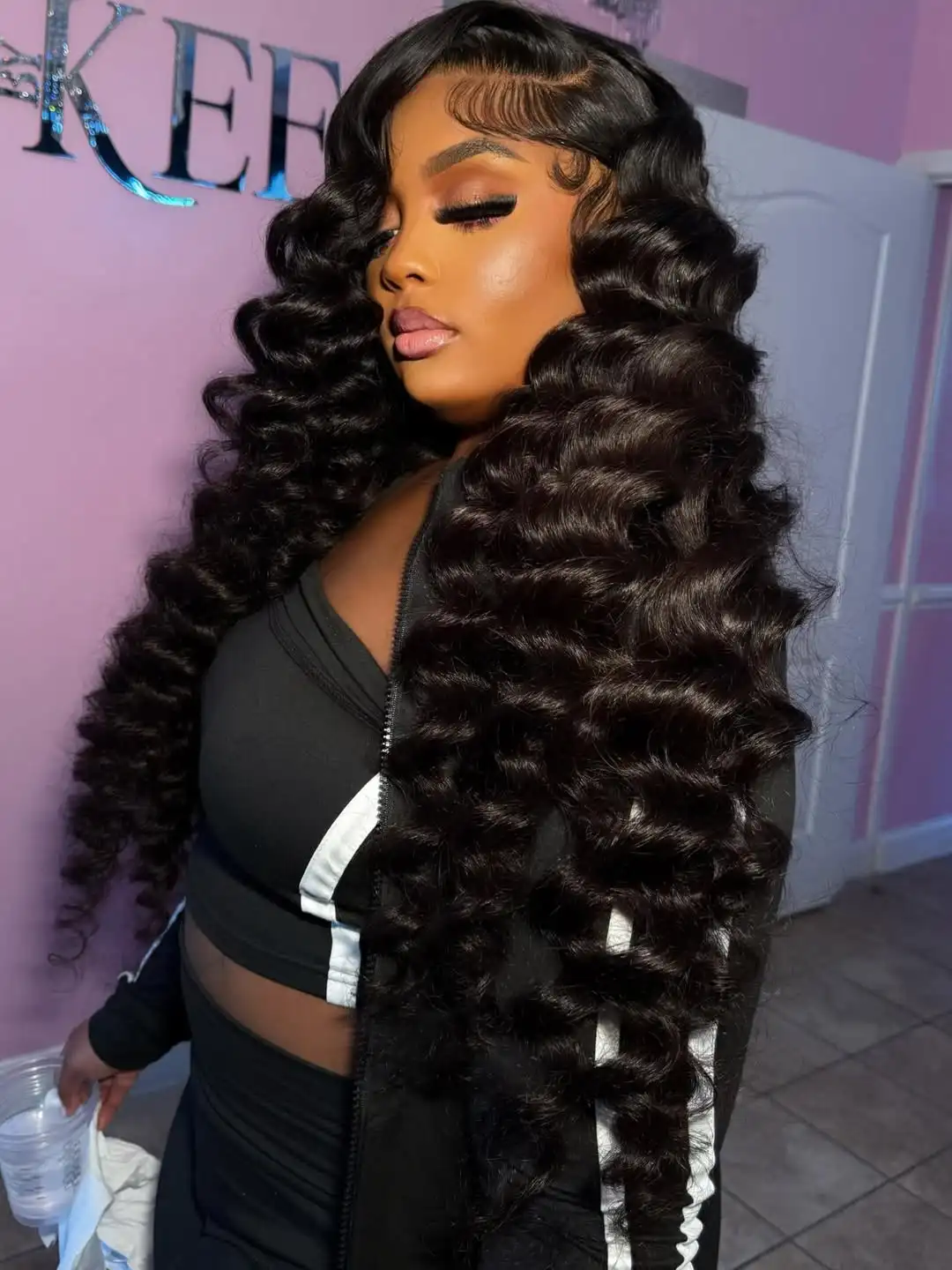 

30 40 Inches Loose Deep Wave 13x6 Lace Frontal Wigs Loose Wave 100% Human Hair Curly Brazilian Human Hair 13x4 Lace Front Wigs