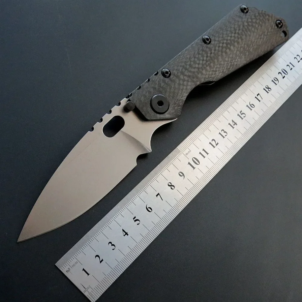 

Eafengrow EF225 Складной нож D2 Сталь Титан и углеродное волокно Ручка Тактические ножи для выживания Открытый ручной инструмент