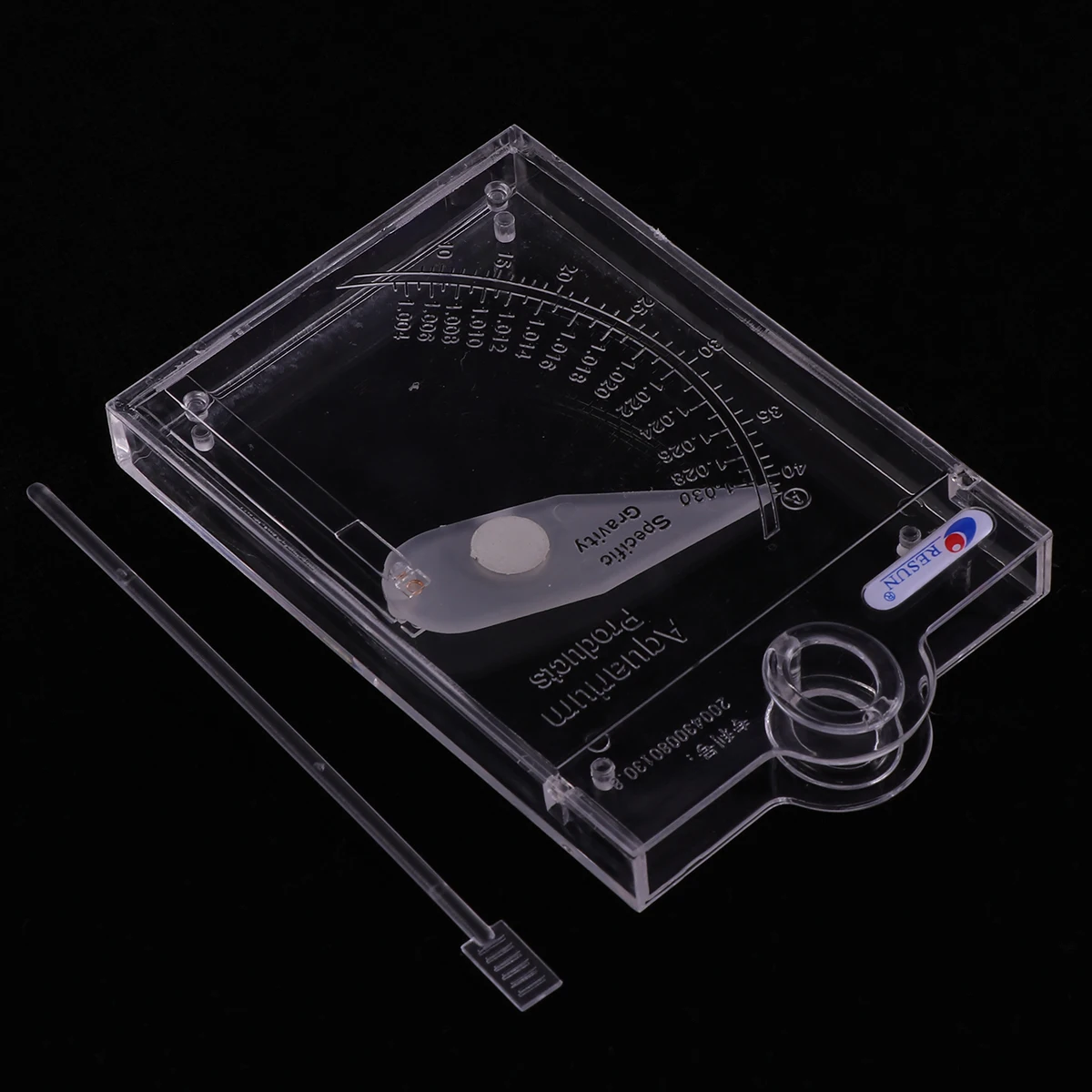 

Sea Water Salinity Meter Hydrometer 15cm 6in Aquarium Cylinder Proportion Salinity Conductivity Salt