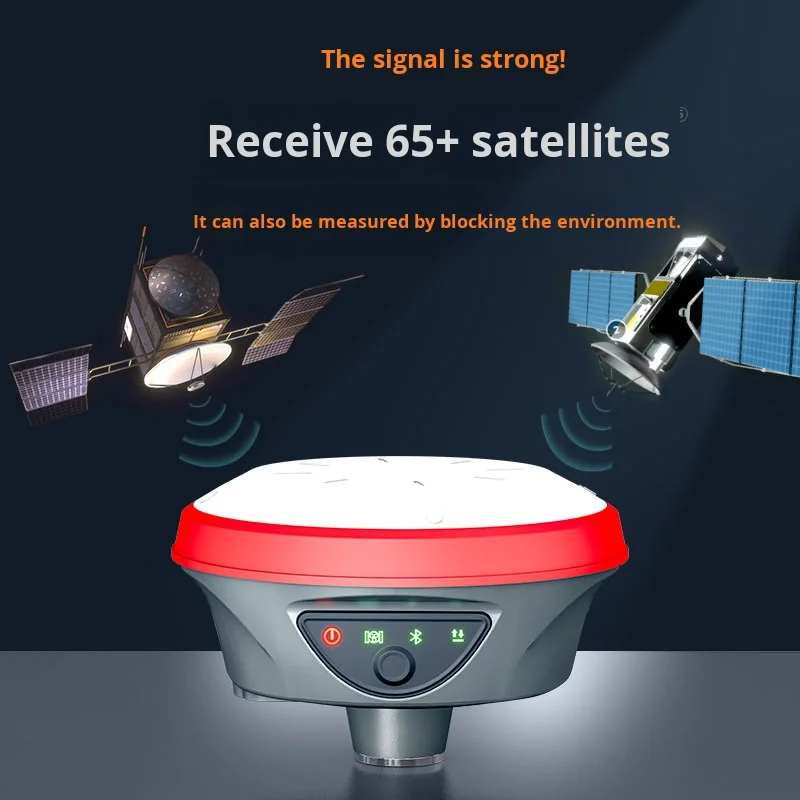 NMP M10 High-Precision RTK GNSS Receiver IP67 4G Network Multi-GNSS Support (Galileo/ GLONASS/ BDS/ QZSS/ SBAS) L5 Navigation