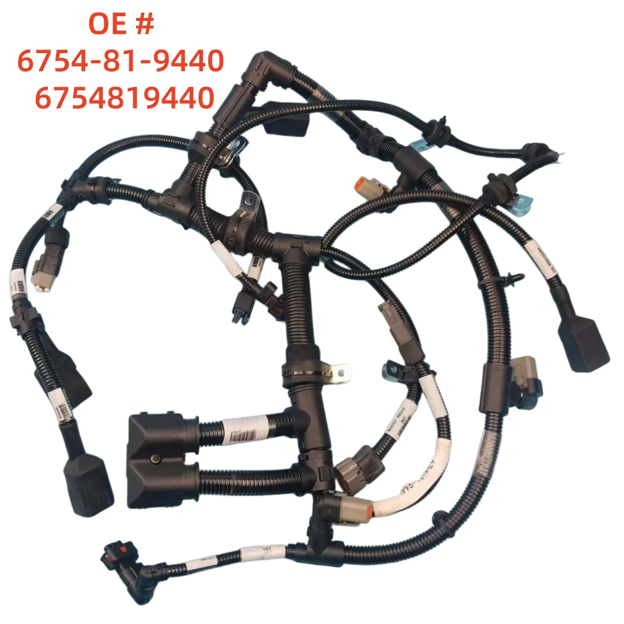 6754-81-9440 6754819440 Engine Wiring Harness for Komatsu PC200-8 Excavator Spare Accessories 6D114 6D107 Engine Wiring
