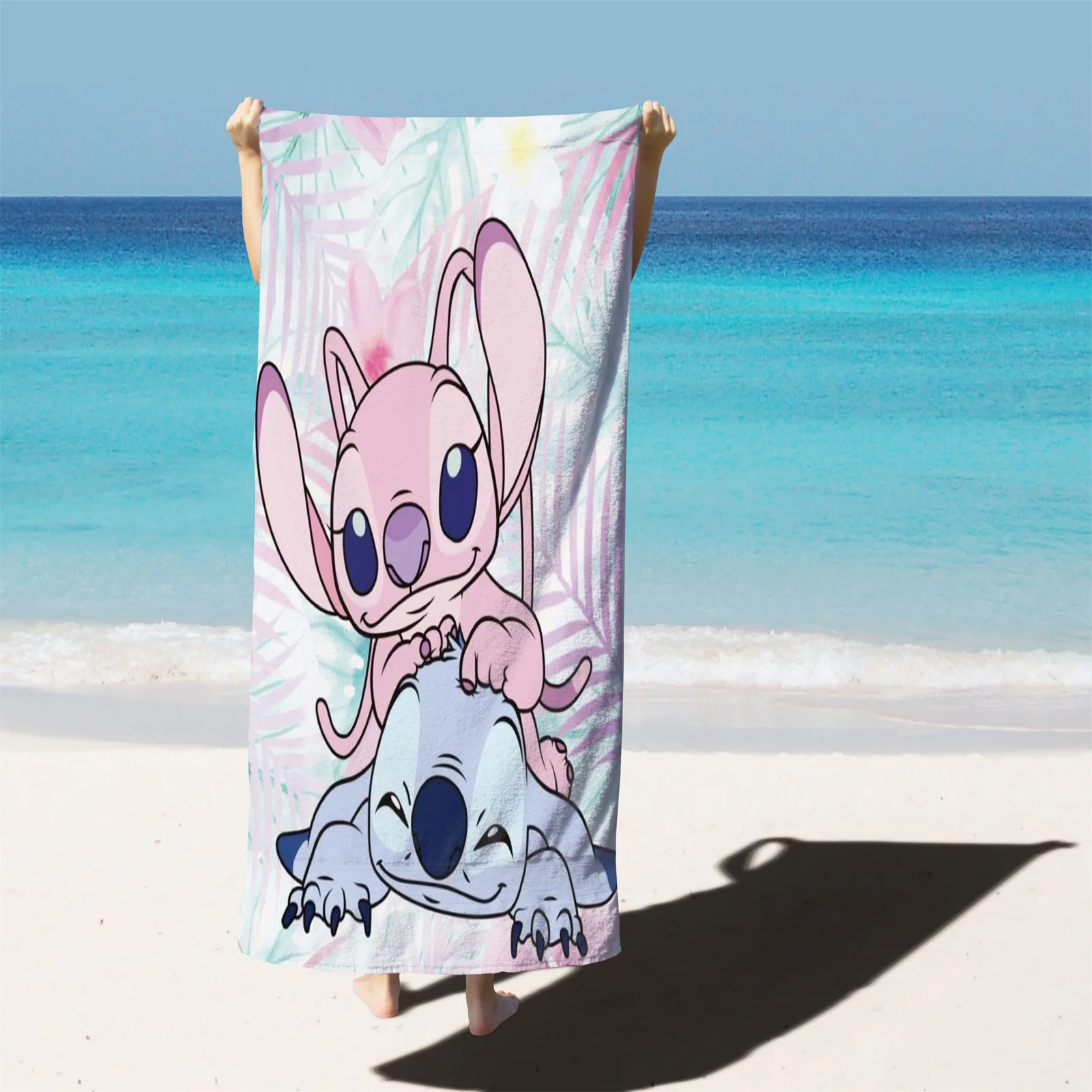 

Stitch Quick Dry Towel Sauna Travel Beach Towels Cotton 100% Bathroom Microfibre Accessories For Home Cute Room Decor Set