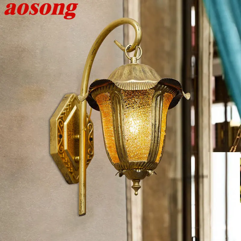 

AOSONG Modern Style Wall Lamp Inside Creative Simplicity Sconce LED Light Decor for Home Bedroom Bedside