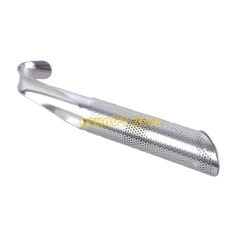 K3KD Stabile Edelstahl -Teassiebs -Tees -Infuser mit Haken für sichere Platzierung