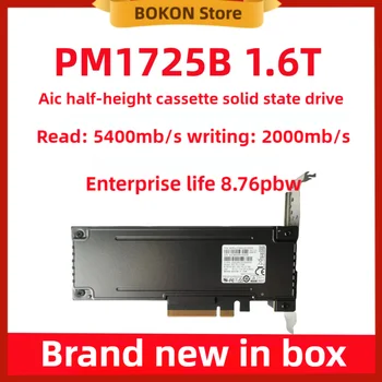 PM1725b Orijinal Samsung SSD PM1725 1.6T 3.2T HHHL PCLe HPE IBM Gen3.0X8 AIC kartı Ekleme kartı katı hal sürücüsü