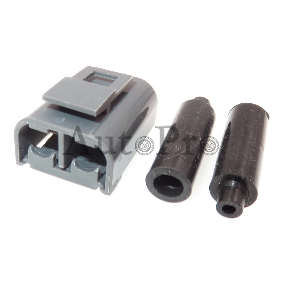 1 conjunto de 2 furos cabo de fio do carro selado adaptador 9144275 modificação automática conector acessórios automóvel plástico habitação soquete