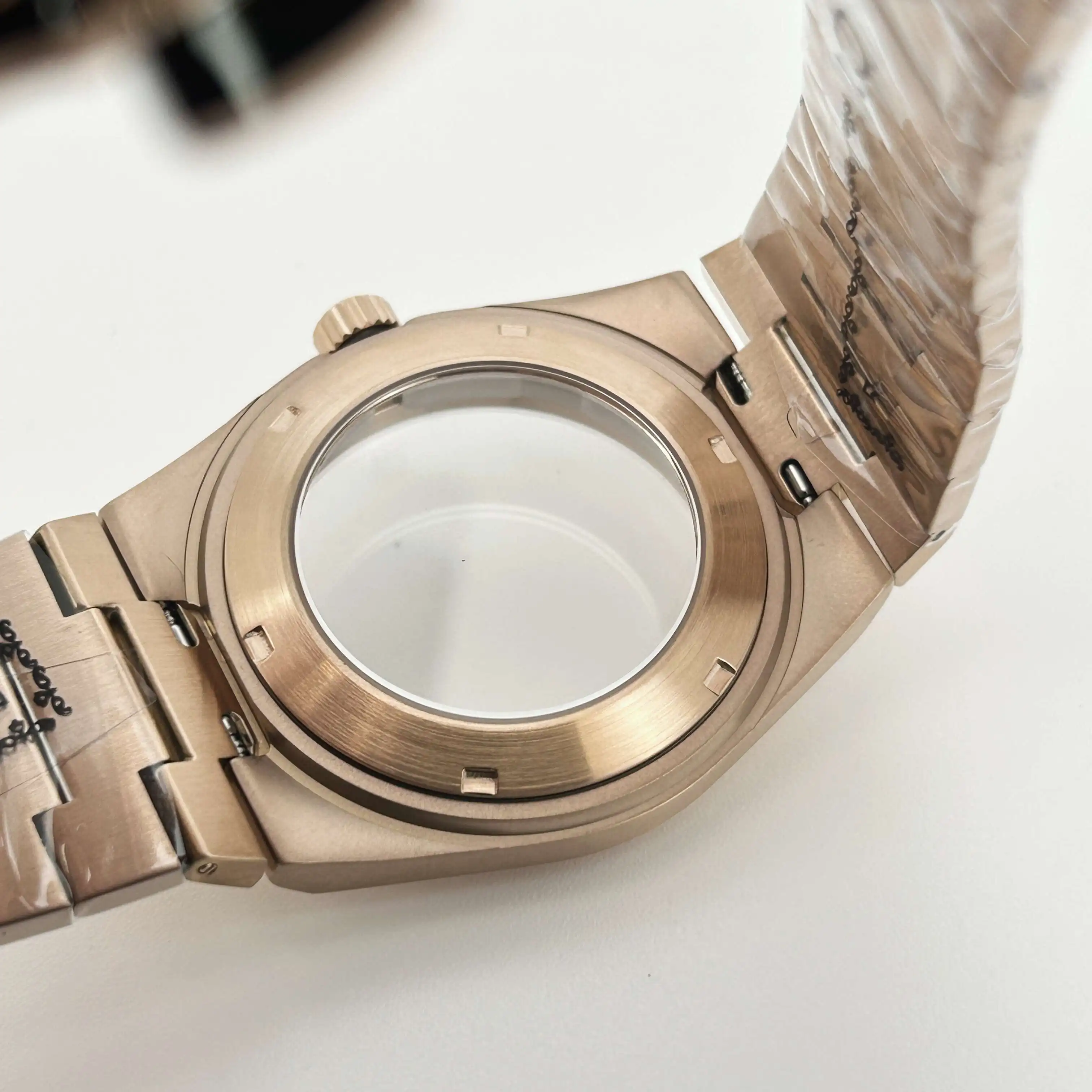 40mm Modified Case Steel Band Suitable for Seike PRX Super Player NH35/36/4R/7S Japan Movement Sapphire Glass Transparent Bottom